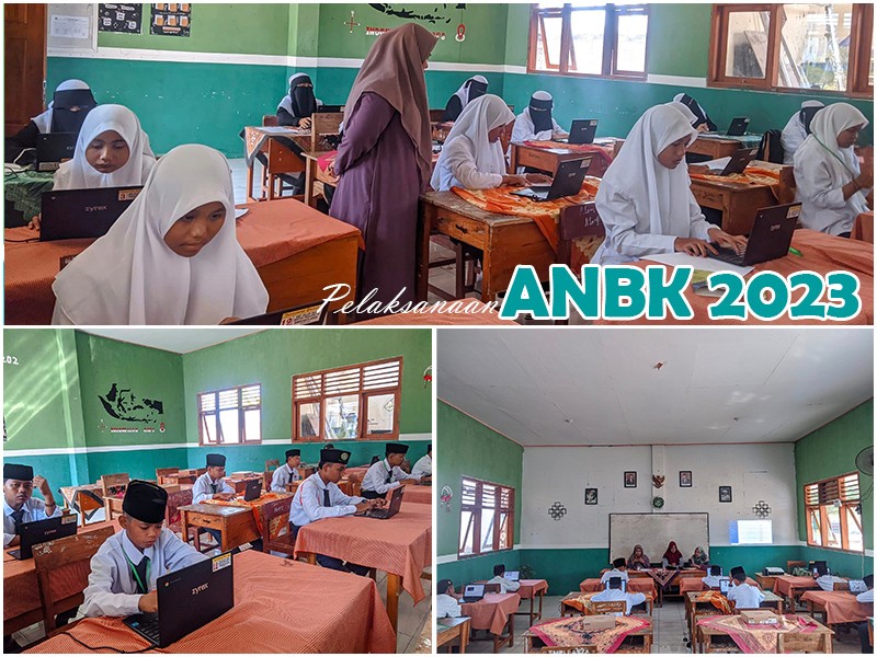 Pelaksanaan Asesmen Nasional Berbasis Komputer (ANBK) di SMP Islam Fazza Tahun 2023