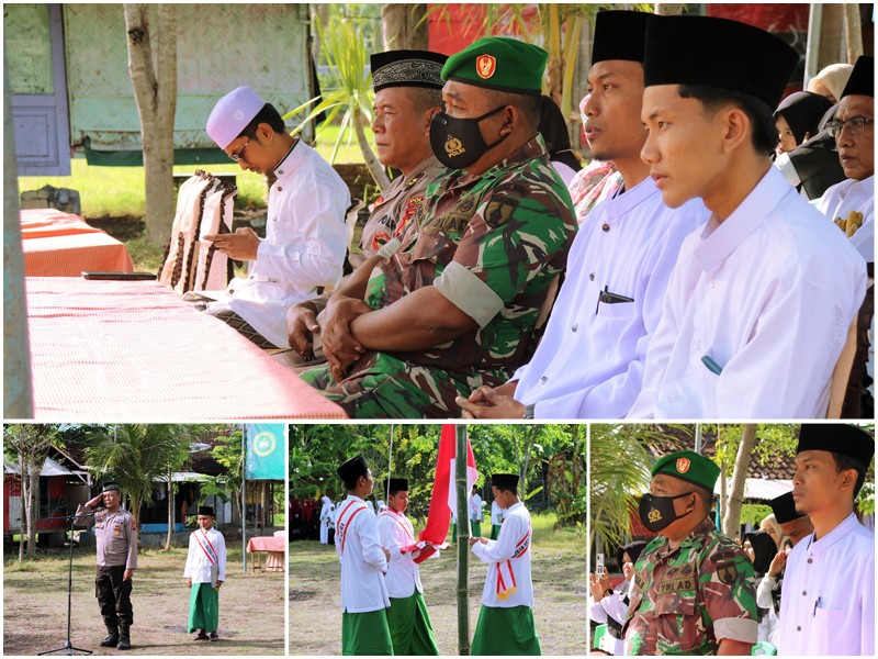 Upacara Hari Santri Nasional : Sinergi Pondok Pesantren AdzDzikraa dan SMP Islam FAZZA - Dihadiri Oleh Kapolsek Arjasa dan Koramil Arjasa
