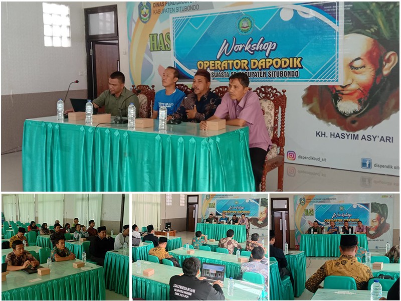 Workshop Operator Dapodik Diselenggarakan oleh MKKS Swasta Kabupaten Situbondo