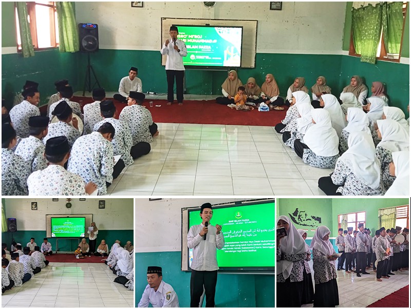 SMP ISLAM FAZZA GELAR KEGIATAN PERINGATAN ISRA’ MI’RAJ NABI MUHAMMAD ﷺ