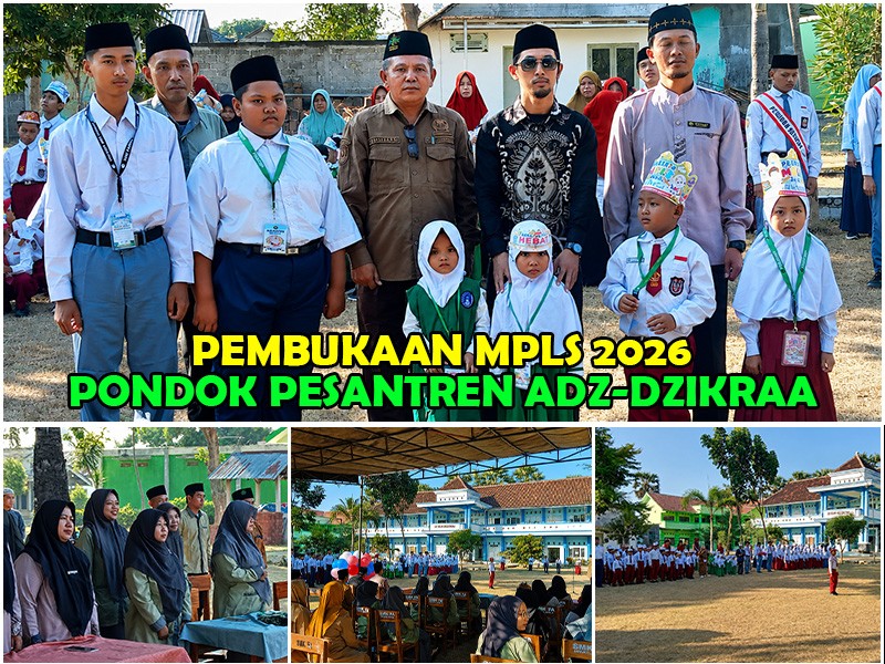 Pembukaan Masa Pengenalan Lingkungan Sekolah (MPLS) Tahun Pelajaran 2026/2027 Yayasan Pondok Pesantren Adz-Dzikraa Berlangsung Meriah dan Penuh Khidmat